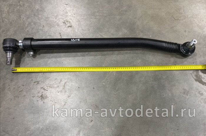 тяга рулевая продольная (сошки) 43118-3414010-10(009-10) РОСТАР (С РЕЗЬБОВЫМ након."кривая",L850мм) 43118-3414010-10 тяга рулевая продольная (сошки) 43118-3414010-10(009-10) РОСТАР (С РЕЗЬБОВЫМ након."кривая",L850мм) 43118-3414010-10