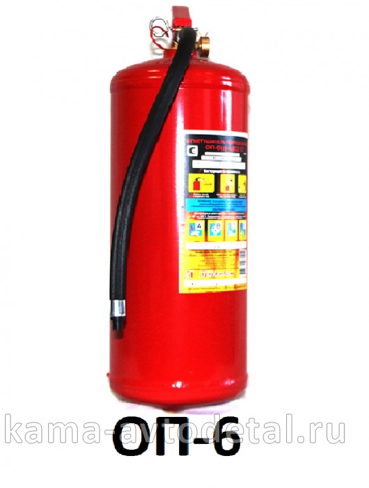 огнетушитель ОП-6 (10 кг) с манометром 00253