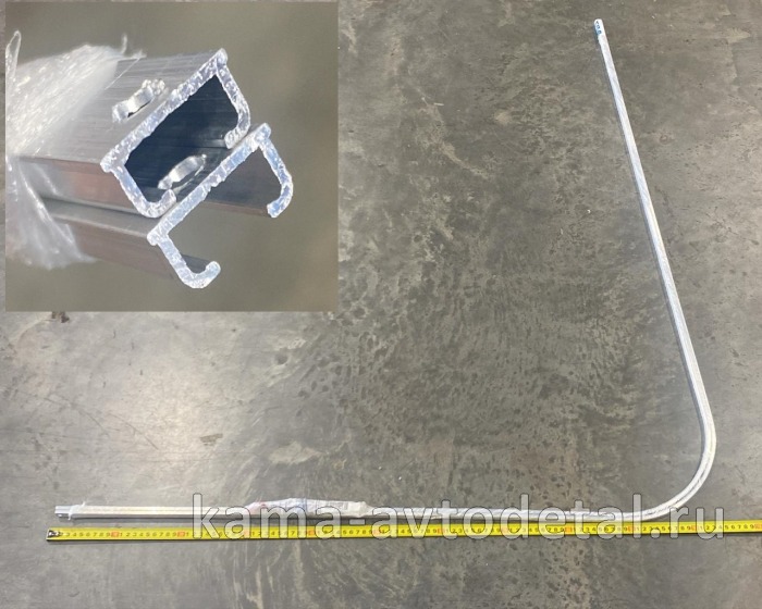 направляющая для штор тип "А" в сб. с креплением 20012