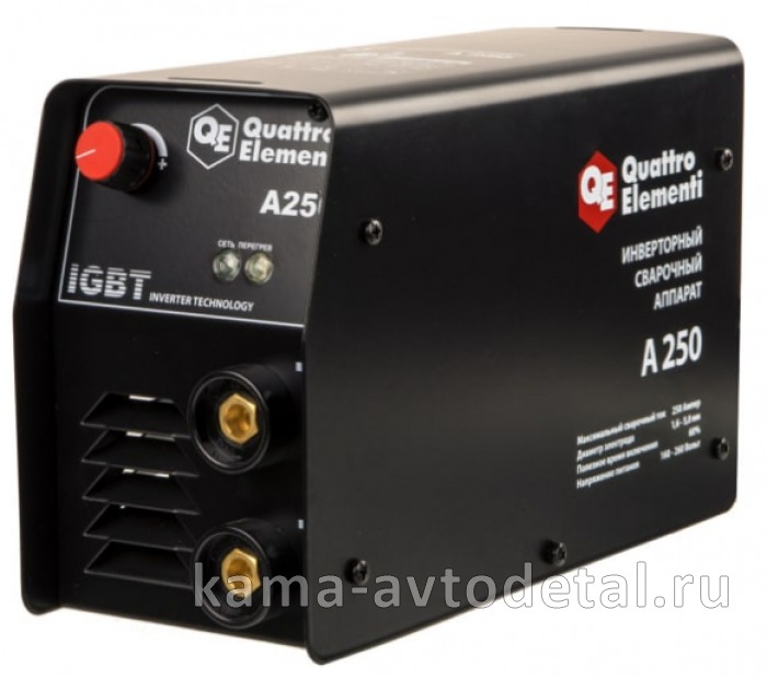 сварочный инвертор (электродной сварки) QUATTRO ELEMENTI A 250 248-542 A 250 248-542