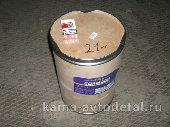 смазка СОЛИДОЛ 21кг 