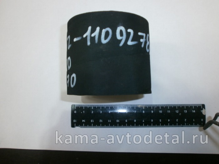 патрубок ТКР прямой 54112-1109278 (Д70, L=65-70мм) (РТИ) 