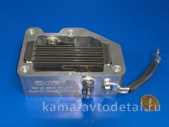 подогреватель впуск. воздуха КАММИНС квадрат. "6ISLe" 3967275 (4940173, 4948412) 3967275