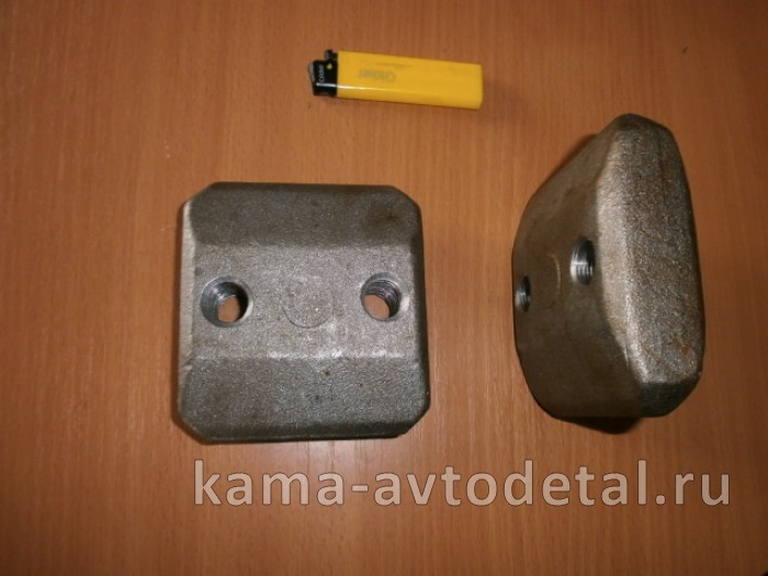 подушка рессоры чугун ЧМЗАП 99858-2918024 (вкладыш кр-на рессоры) 