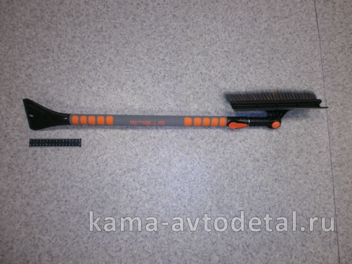 щетка-сметка для снега со скребком телескопическая 800-1200 мм./ (м20100) 775135