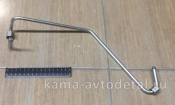 трубка топлив. выс давл. Е4 №1817 ЗАВОД (ДВС КАМАЗ-Common Rail) 45104110402790 подающая в рампу 45104110402790