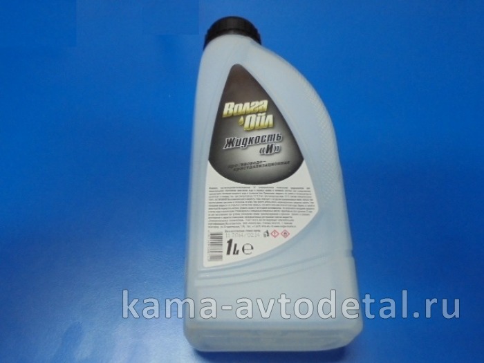 жидкость "И" для разморозки топливной/тормозной системы "ЖИДКОСТЬ И" 1л (упак 16шт) 