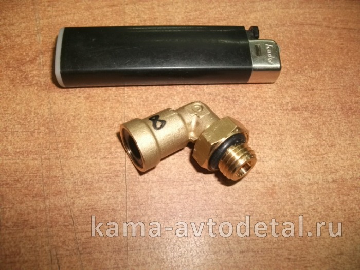 фитинг Металл. Угловой М12хД8 (45104350604490 / D6502 8-M12х1,5-S) 144.133(Ю59) 