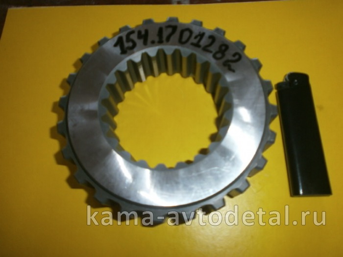 втулка КПП-154 муфты 1-й передачи иЗ.Х. 154.1701282 вторич. вала * 154.1701282