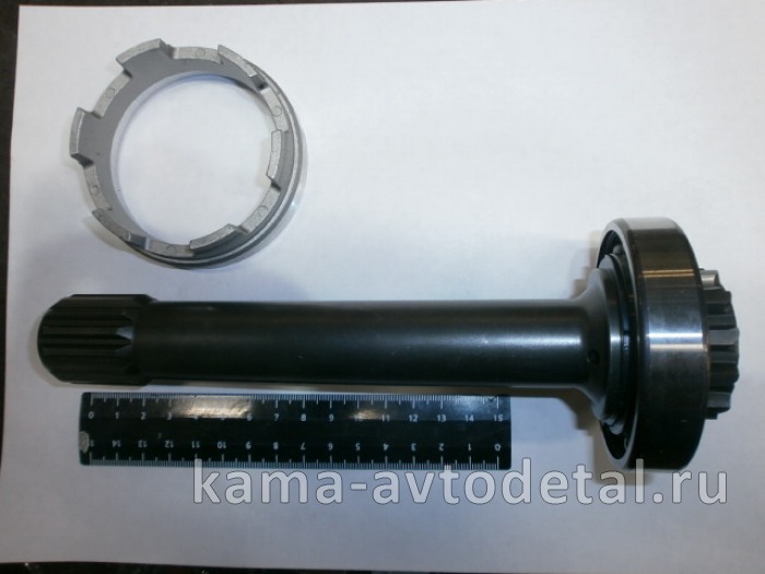 вал КОМ с кольцом для КПП ZF ("OMFB"-Италия) (09300600017) 16S 09300600017