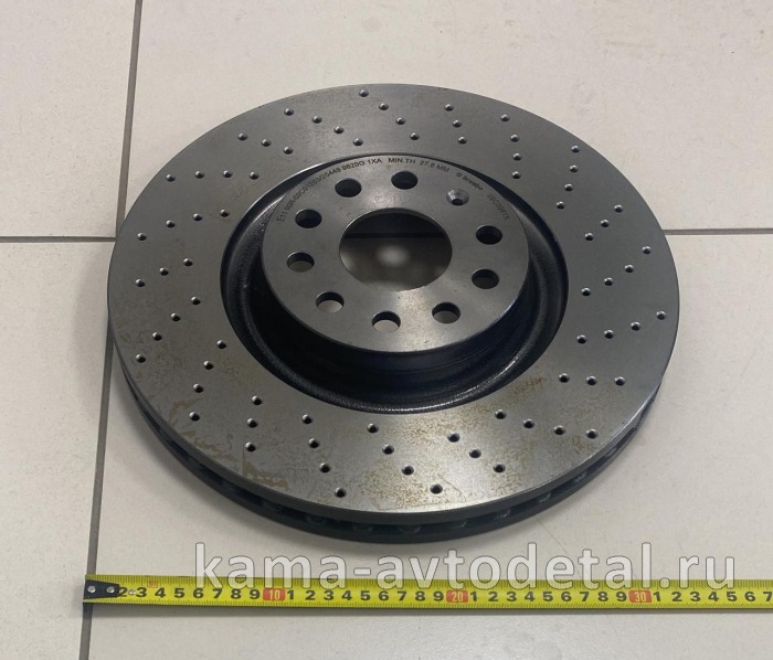 VAG диск тормозной передний вентилируемый "Xtra" BREMBO 09C3061X 09C3061X