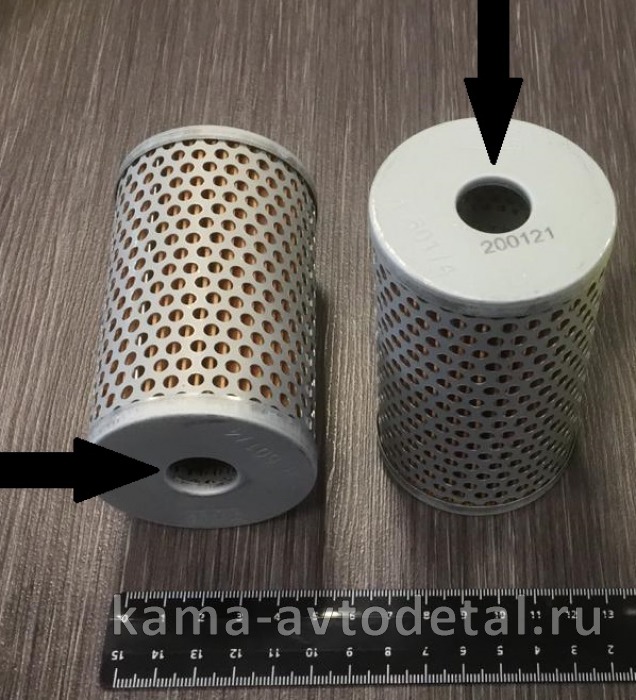 элемент насоса ГУРа ЕВРО5 "ан.MANN"H601/4/"FILTRON" ОМ512 (153468) КАМАЗ 5490 (ДВА ОТВЕРСТИЯ) H601/4