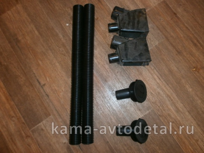 воздухопроводы отопителя кабины к-т 