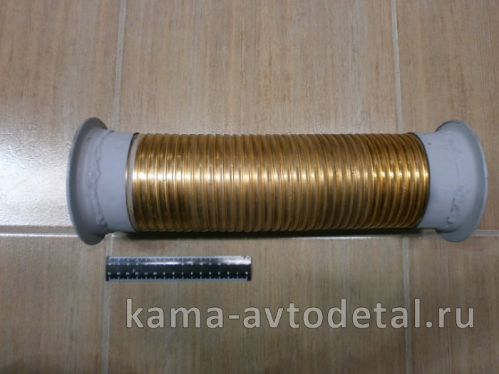 металлорукав турбо ЕВРО-4 на "ХОМУТАХ" "эконом" (6520-1203012-31 / 000.4859.370.000) М33 000.4859.370.000Э