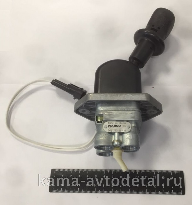 кран ручного (стояночного) тормоза ЕВРО WABCO 3 вывода (с датчиком) 9617231570 ОРИГИНАЛ 961 723 157 0 кран ручного (стояночного) тормоза ЕВРО WABCO 3 вывода (с датчиком) 9617231570 ОРИГИНАЛ 961 723 157 0