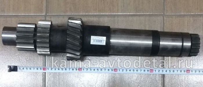 вал КПП промежуточный голый 142.1701048 ЗАВОД (ЕВРО-без пазов под шпонку)* 142.1701048 вал КПП промежуточный голый 142.1701048 ЗАВОД (ЕВРО-без пазов под шпонку)* 142.1701048