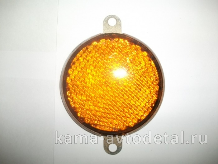 катафот круглый желтый ФП-316-01 5320-8208017