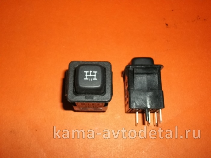 клавиша ЕВРО включения КОМ 3842.3710-02.30 (4 контакта) 3842.3710-02.30