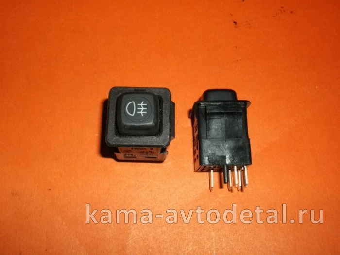 клавиша ЕВРО противотум фар Задних 3842.3710-05.04 (86.3710-02.04 - 5 контактов) 3842.3710-05.04