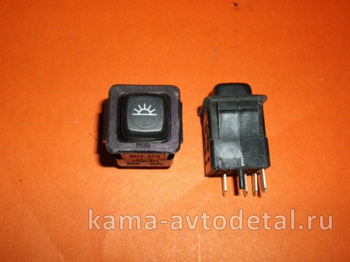 клавиша ЕВРО плафона салона (3842.3710-02.09) 3842.3710-02.09