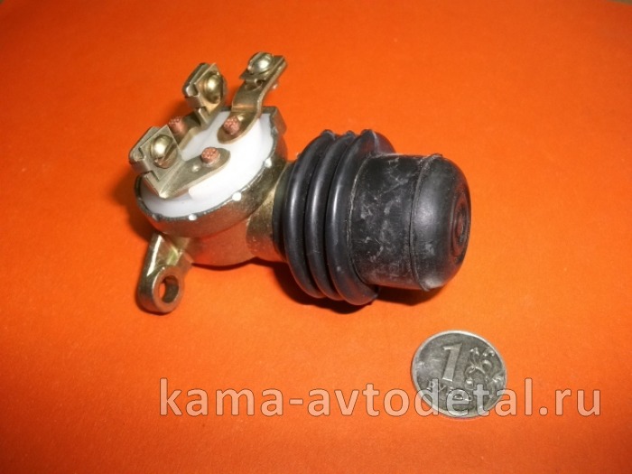 кнопка напольная (переключатель ножной) П 53 А (П-39) ГЕРМЕТИЧНЫЙ с резинкой П39А-3709200