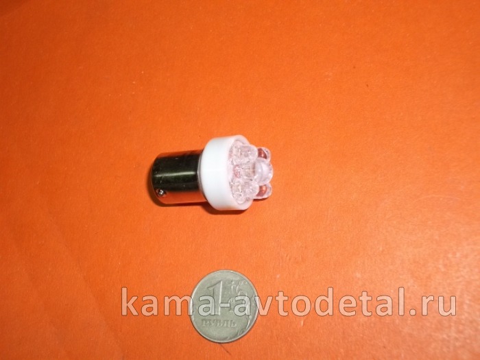 лампа СВЕТОДИОДНАЯ 24V 5 диодов 24т15б-5лед/2 