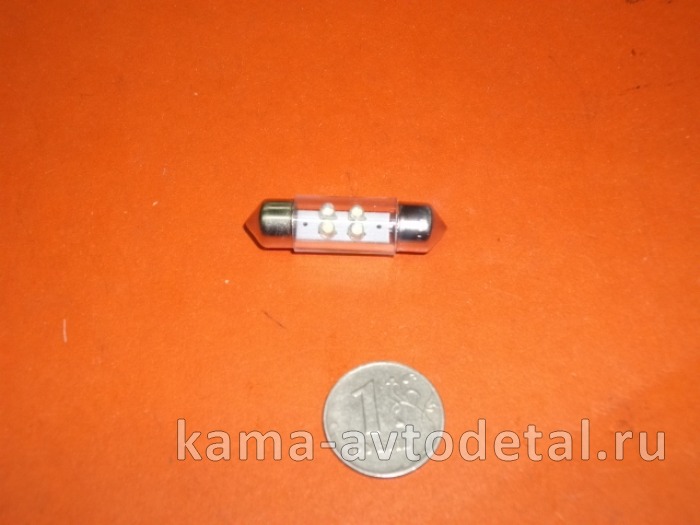 лампа СВЕТОДИОДНАЯ 24х5 пальчиковая АС (Т11х39) Т11 лампа СВЕТОДИОДНАЯ 24х5 пальчиковая АС (Т11х39) Т11