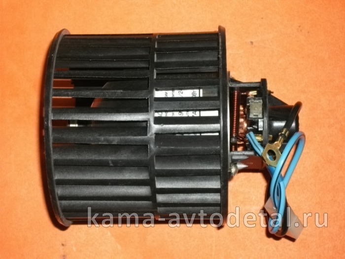 мотор отопителя 24В,90Вт (с крыльчаткой) 2ДПП62-90-4,1 (НефАЗ) 2ДПП62-90-4.1/24