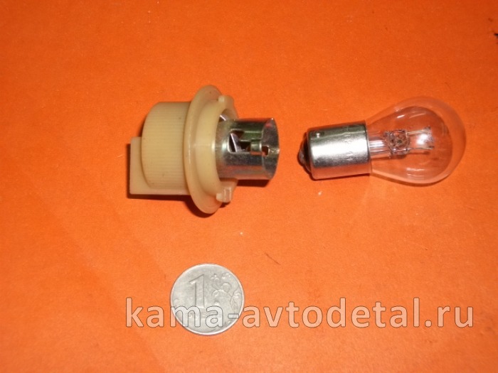 патрон лампы 24х21 пластмас большой (повторителя поворота) 