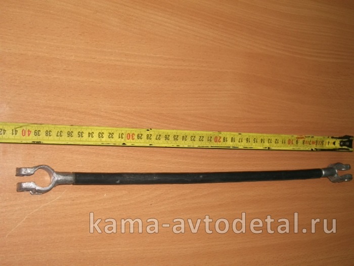 провод (перемычка) АКБ 40см клеммы под АКБ бронзовые-луженые, стар.обр. (толстая) 