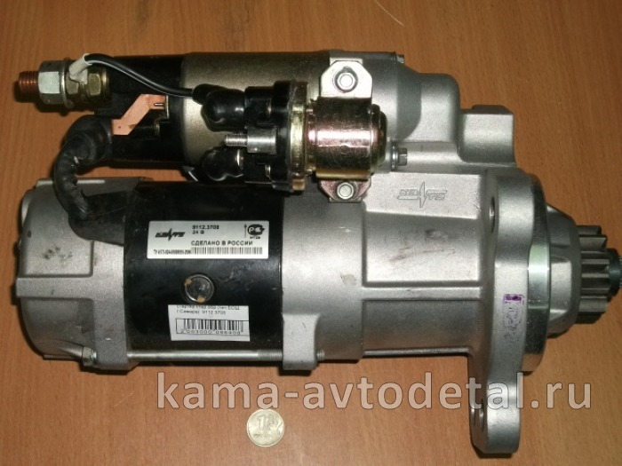 стартер стар.обр.(тип БОШ, 24В, 8,5кВт) М9Т.9112.3708 М9Т.9112 стартер стар.обр.(тип БОШ, 24В, 8,5кВт) М9Т.9112.3708 М9Т.9112