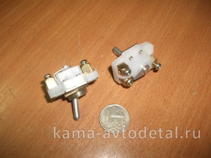 тумблер 3х позиции (пластмасс, малый) 