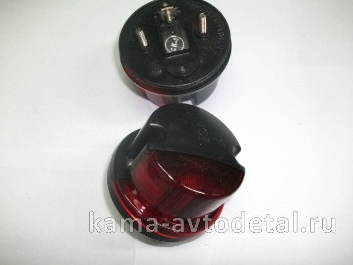 фонарь габаритный задний контурный 381.3731 (красный черный) круглый 381.3731 фонарь габаритный задний контурный 381.3731 (красный черный) круглый 381.3731
