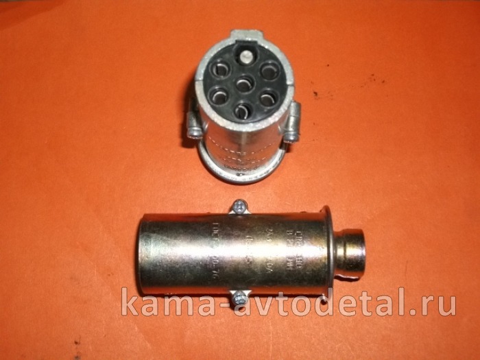 электроразьем ВИЛКА -"папа" ПС-326/СНЦ-125 ("отверстия"+штырь"=евро) 