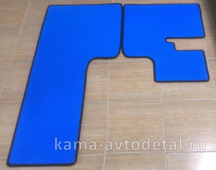 коврики на а/м КамА ЕВРО к-т 2 шт. "EVA" (электр. педаль) 