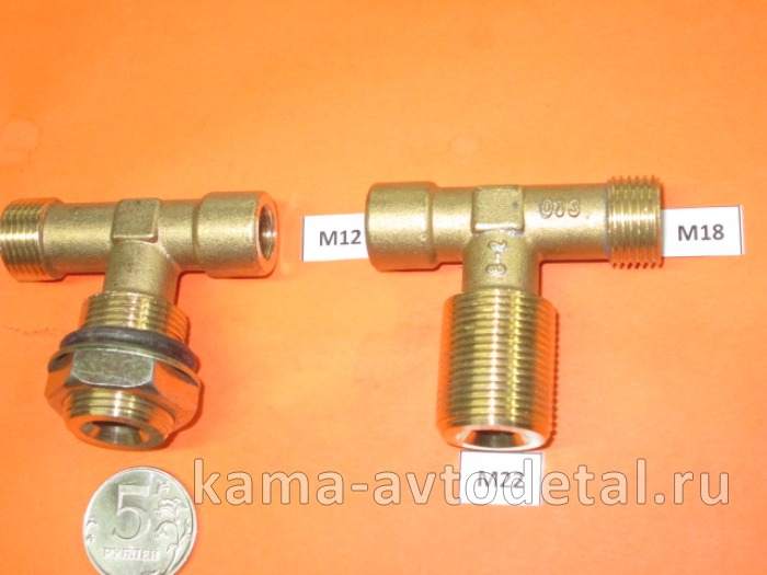 10.тройник М18х22х12внутр резьба (861013 )ресивера 861013 10.тройник М18х22х12внутр резьба (861013 )ресивера 861013