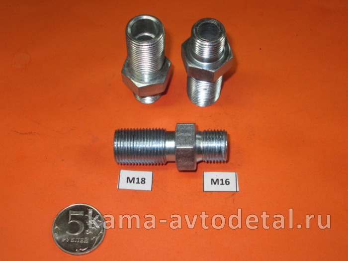 57.Б переходник-штуцер М16х18 для "ПАЛМ"-евро (удлиненный М18 под трубкуД12) 861339 861339 57.Б переходник-штуцер М16х18 для "ПАЛМ"-евро (удлиненный М18 под трубкуД12) 861339 861339
