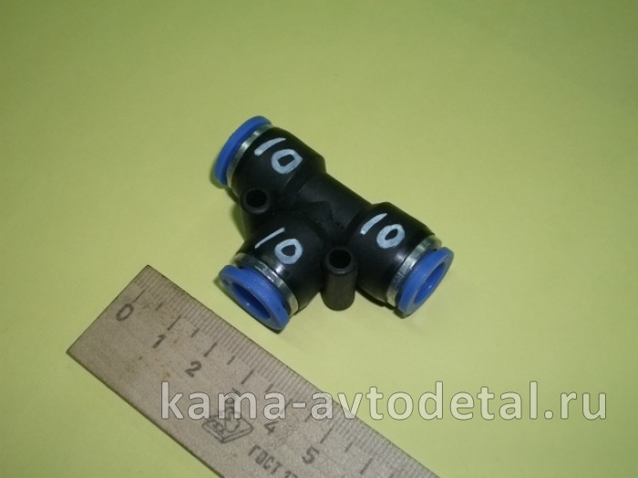 фитинг Пластмасс. Тройник Д10 