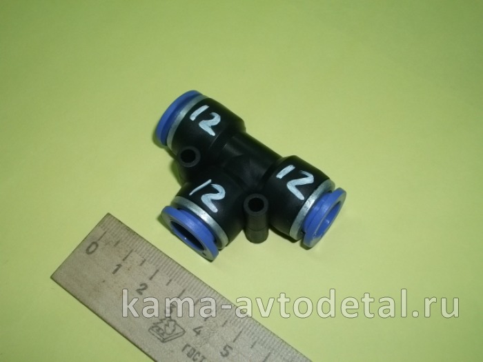 фитинг Пластмасс. Тройник Д12 