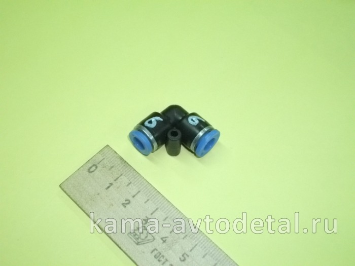 фитинг Пластмасс. Угол Д 6 