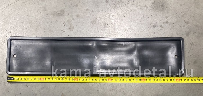 рамка под номер силикон черная с726991ч