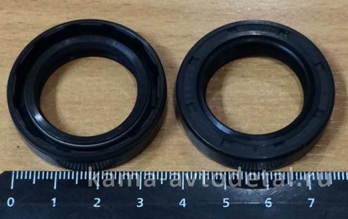 сальник 25х38х8 (КПП-154 Кулисы "Черный") 142.1702340 ИМПОРТ 142.1702340