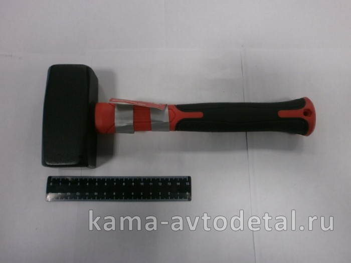 кувалда "optimal", 1500 г., фибергласовая обрезиненная рукоятка 10952/662426