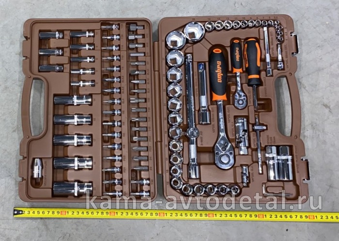 набор инструментов в пластм. боксе (OMBRA/STELS) 94 пр. 1/2, 1/4 (4-32мм) 055016