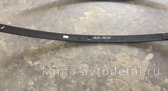лист рессоры задний "ЧМЗ" коренной 4326-2912101(4326-2912100) 4326-2612100