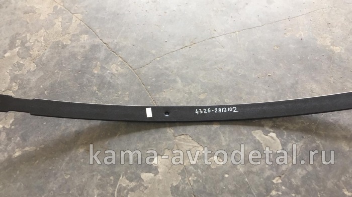 лист рессоры задний "ЧМЗ" коренной 4326-2912102 4326-2912102