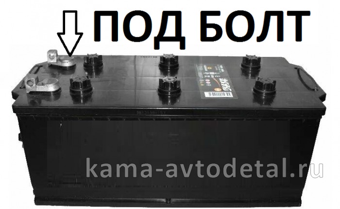 АКБ 6СТ - 190 А/ч "BARS/Black Machine" (болт) 524х239х223 Б