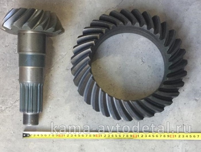 шестерня редуктора 6520 конич.пары СРЕД.моста КОМПЛЕКТ 6520-2502020-20 ("ВАЛ"15 зуб.+"БЛИН"31зуб)* 6520-2502020-20