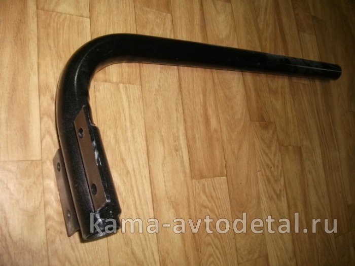 кронштейн крыла пластмас 4310 (ТРУБА 65см, кривая, с площадкой) 4310