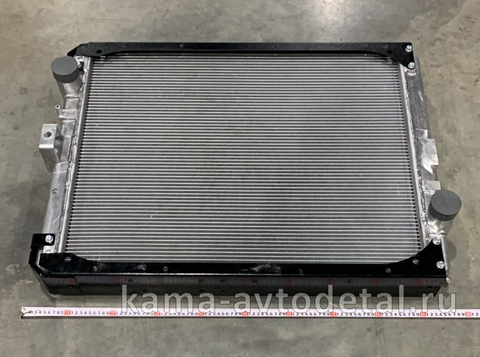 радиатор основной КАМАЗ 65115-1301010-80 (рейсталинг Алюминиевый 2-х рядный) Лихославль 65115-1301010-80